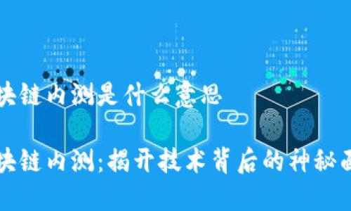 区块链内测是什么意思

区块链内测：揭开技术背后的神秘面纱